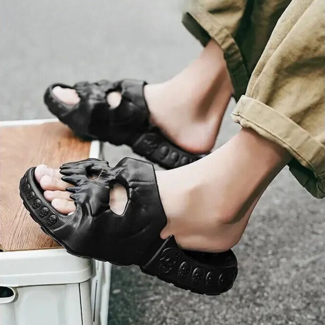 Totenkopf Sandalen - Buffles x Todayisthedeepest