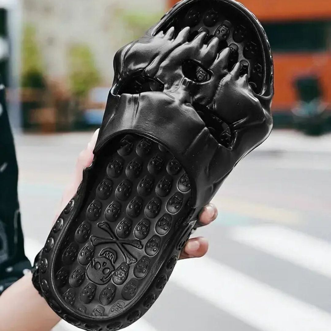Totenkopf Sandalen - Buffles x Todayisthedeepest