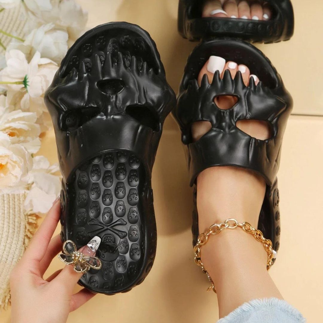 Totenkopf Sandalen - Buffles x Todayisthedeepest